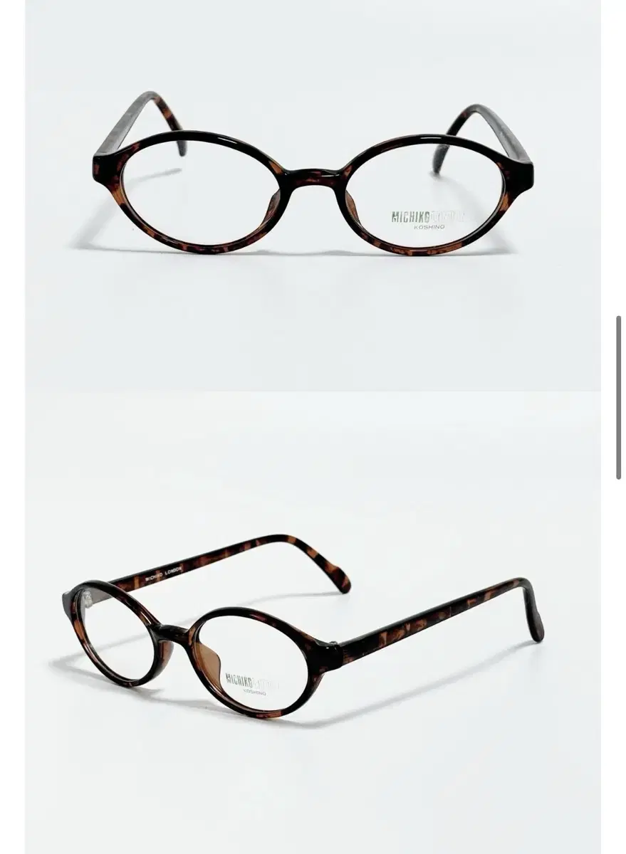 MICHIKO LONDON leopard horn glasses